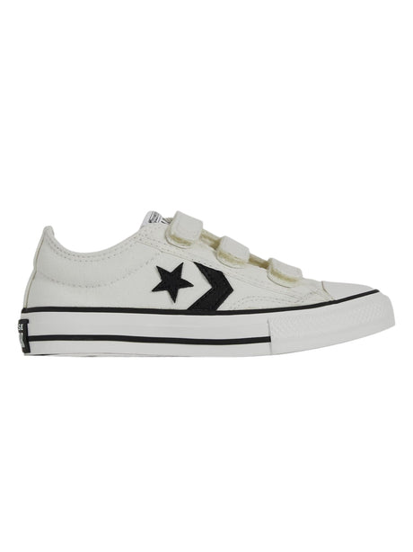 Image for Kids Boy's Logo Patched Shoes,White