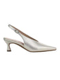 Image for Women's Plain Heeled Shoes,Silver