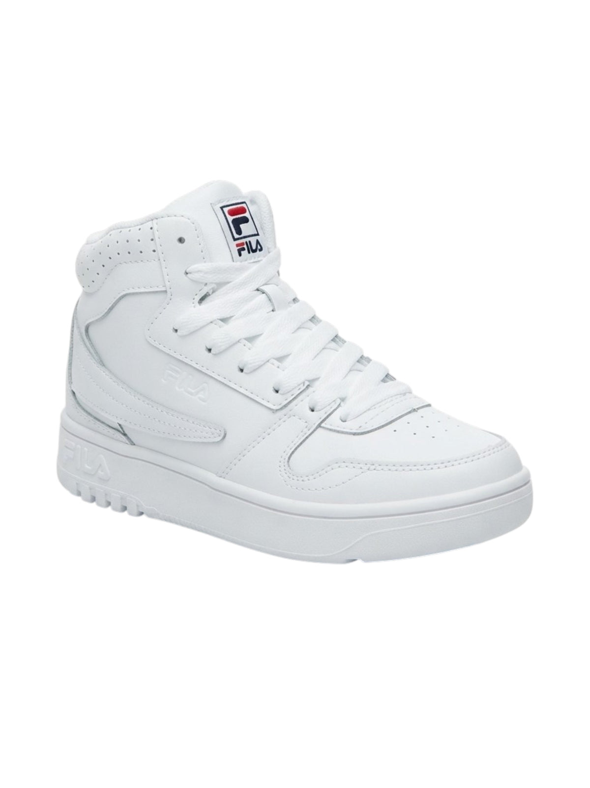 Image for Women's Plain High Top Shoes,White