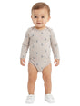 Image for Kids Boy's Printed Bodysuit,Baige