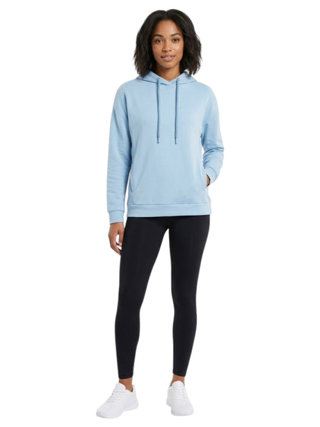 Image for Women's Plain Solid Hoodies,Light Blue
