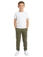 Image for Kids Boy's Plain Solid Pant,Olive