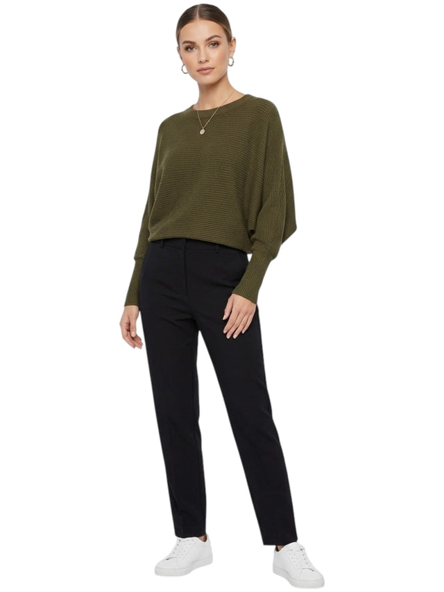 Image for Women's Textured Top,Olive