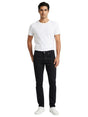 Image for Men's Plain Solid Jeans,Black