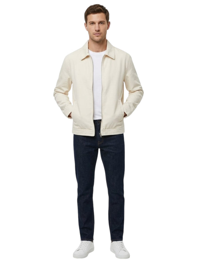 Image for Men's Plain Solid Jacket,Beige