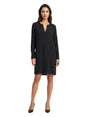 Image for Women's Plain Solid Dress,Black