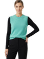 Image for Women's Plain Solid Top,Turquoise
