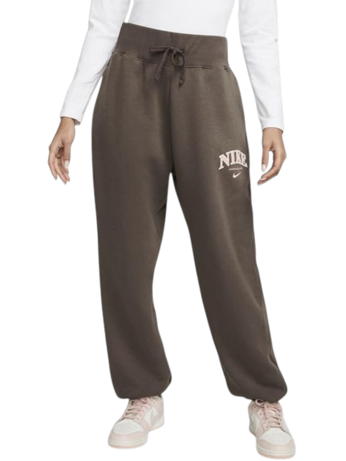 Image for Women's Brand Logo Printed Pant,Brown