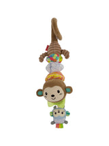 Image for Musical Monkey Pull Down Stroller Toy