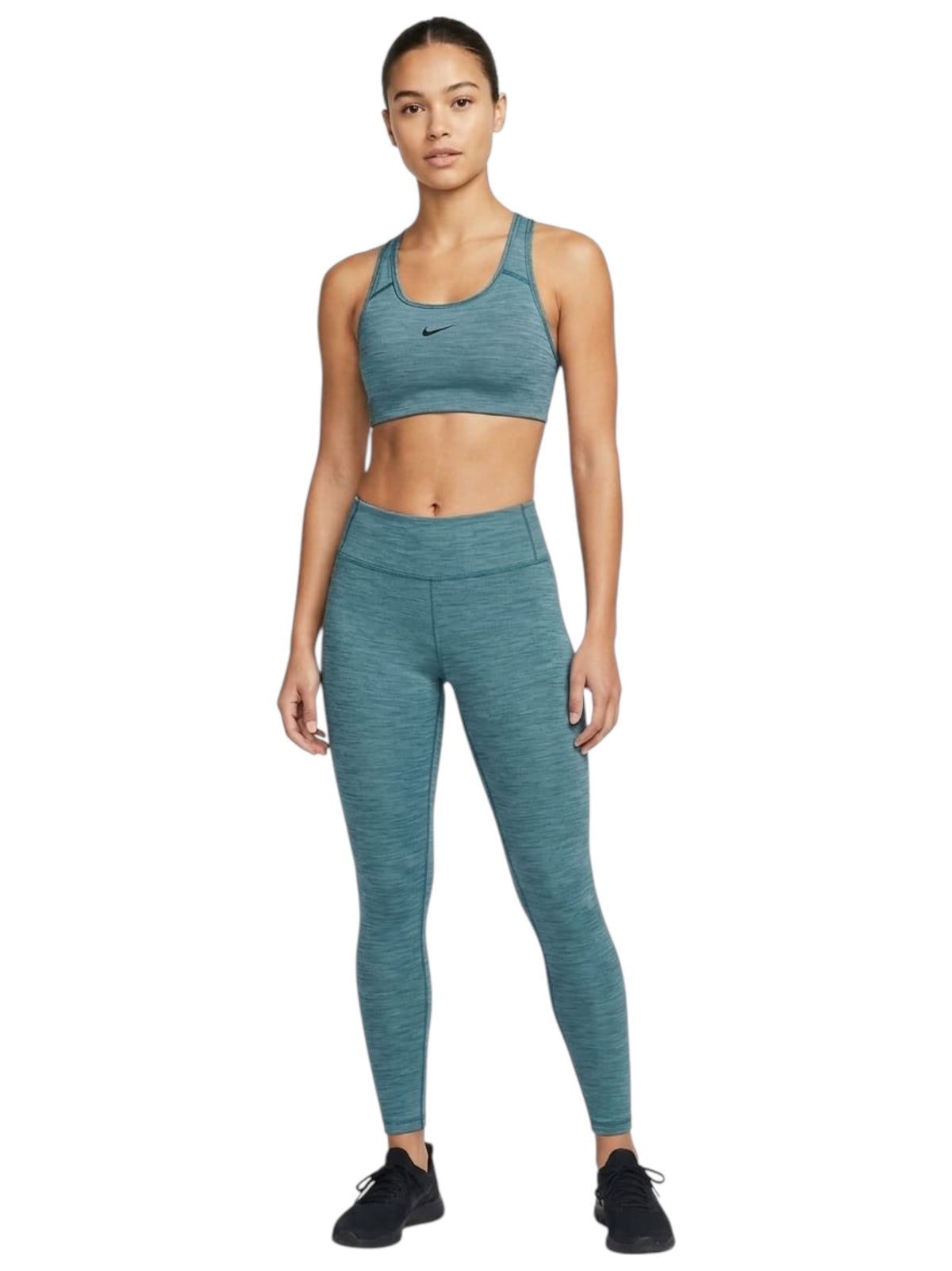 Image for Women's Plain Sport Crop Top,Dusty Blue