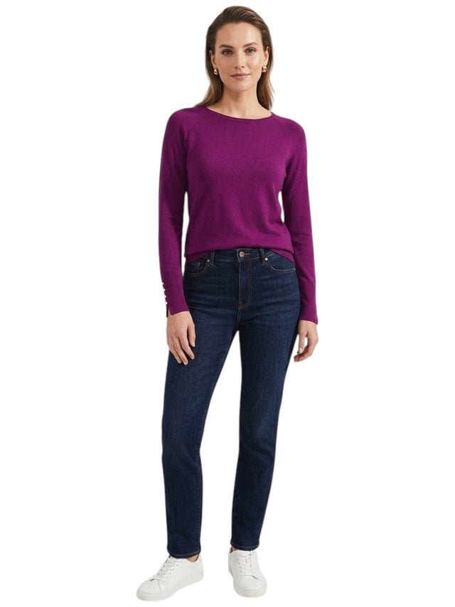 Image for Women's Plain Top,Mauve