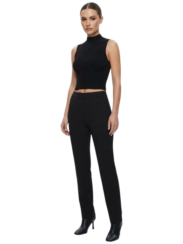Image for Women's Ribbed Top,Black