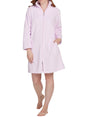 Image for Women's Ribbed faux Fur Fly Robe,Pink