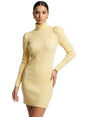 Image for Women's Ribbed Dress,Yellow