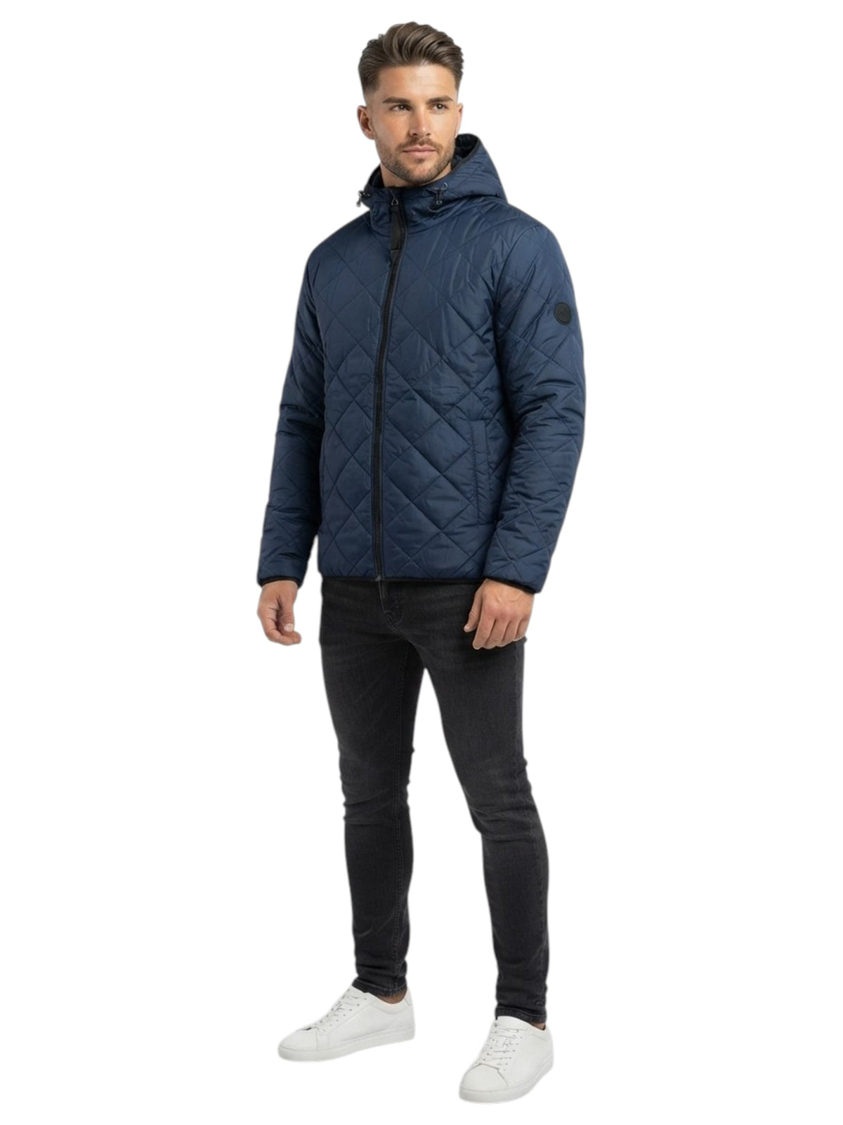 Image for Men's Plain Jacket,Navy