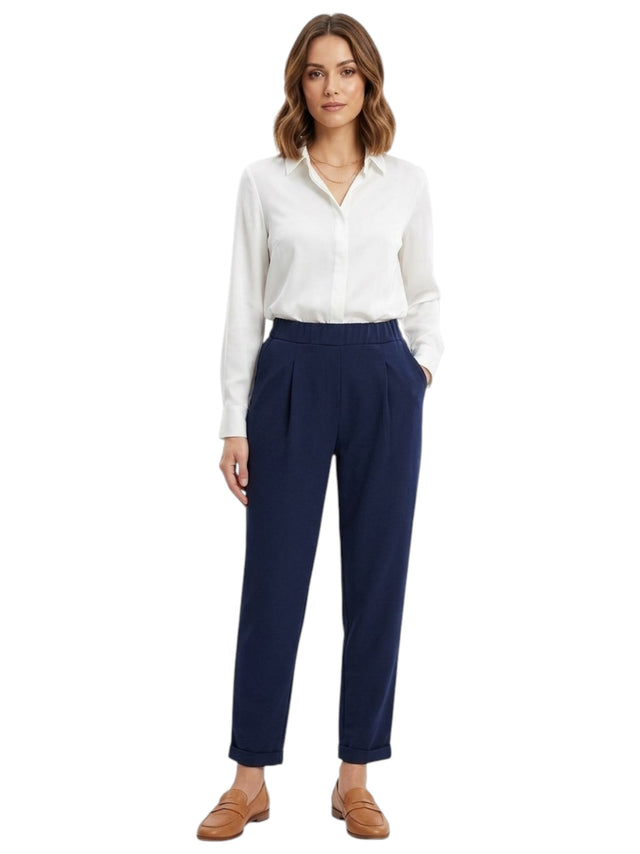 Image for Women's Plain Classic Pants,Navy