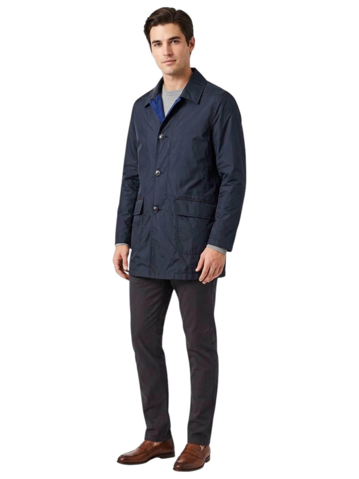 Image for Men's Plain Jacket,Black