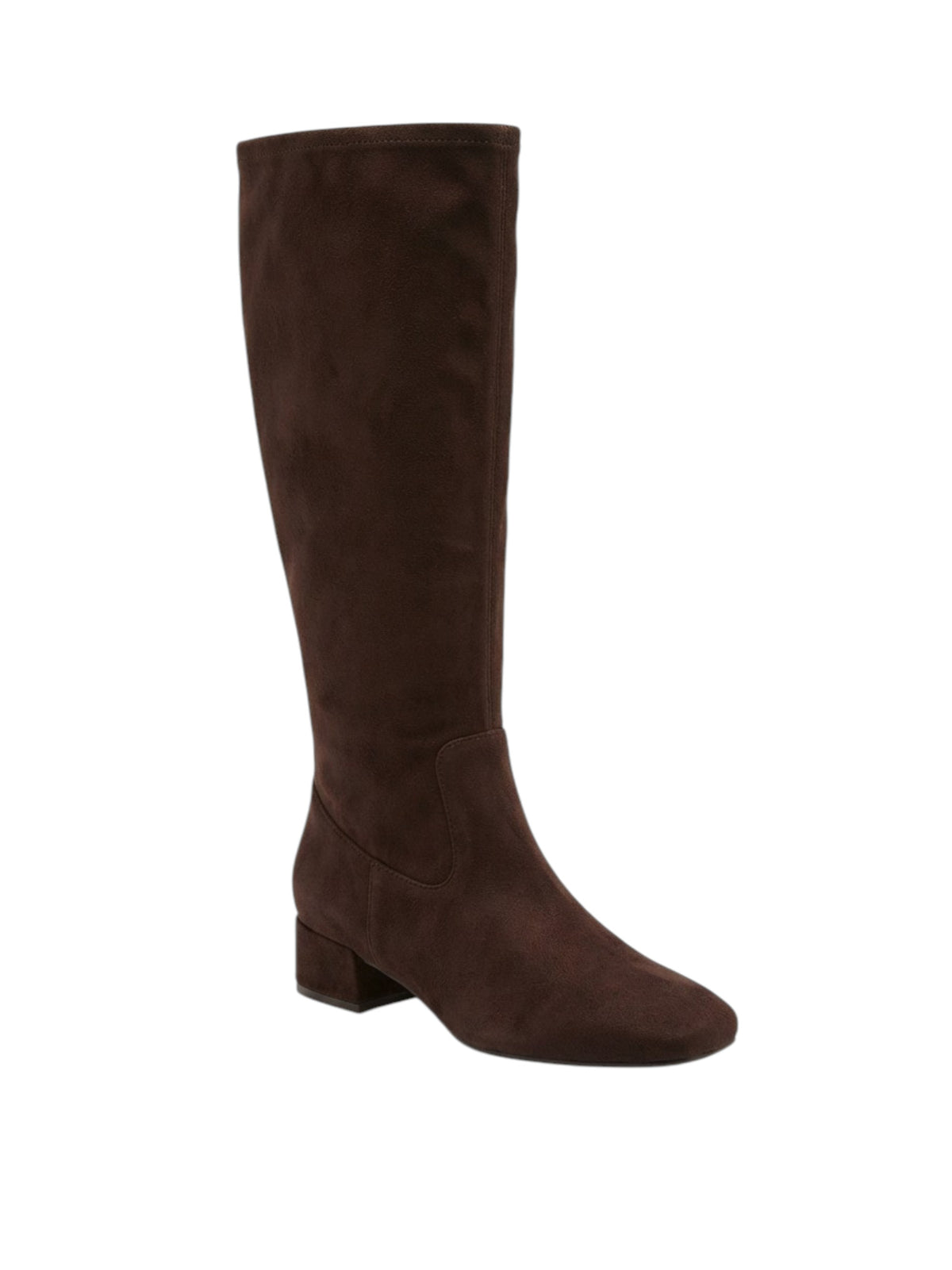 Image for Women's Textured High Boots,Dark Brown