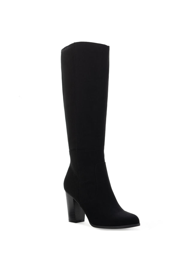 Image for Women's Textured High Boots,Black