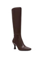 Image for Women's Plain Perfektion Mid Calf High Boots,Dark Brown