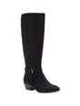Image for Women's Plain Belt High Boots,Black