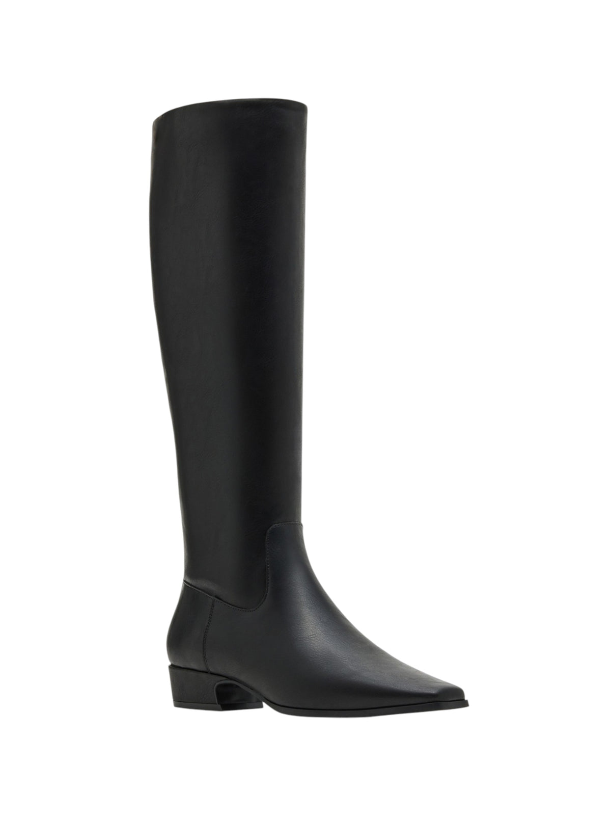 Image for Women's Plain Solid High Boots,Black