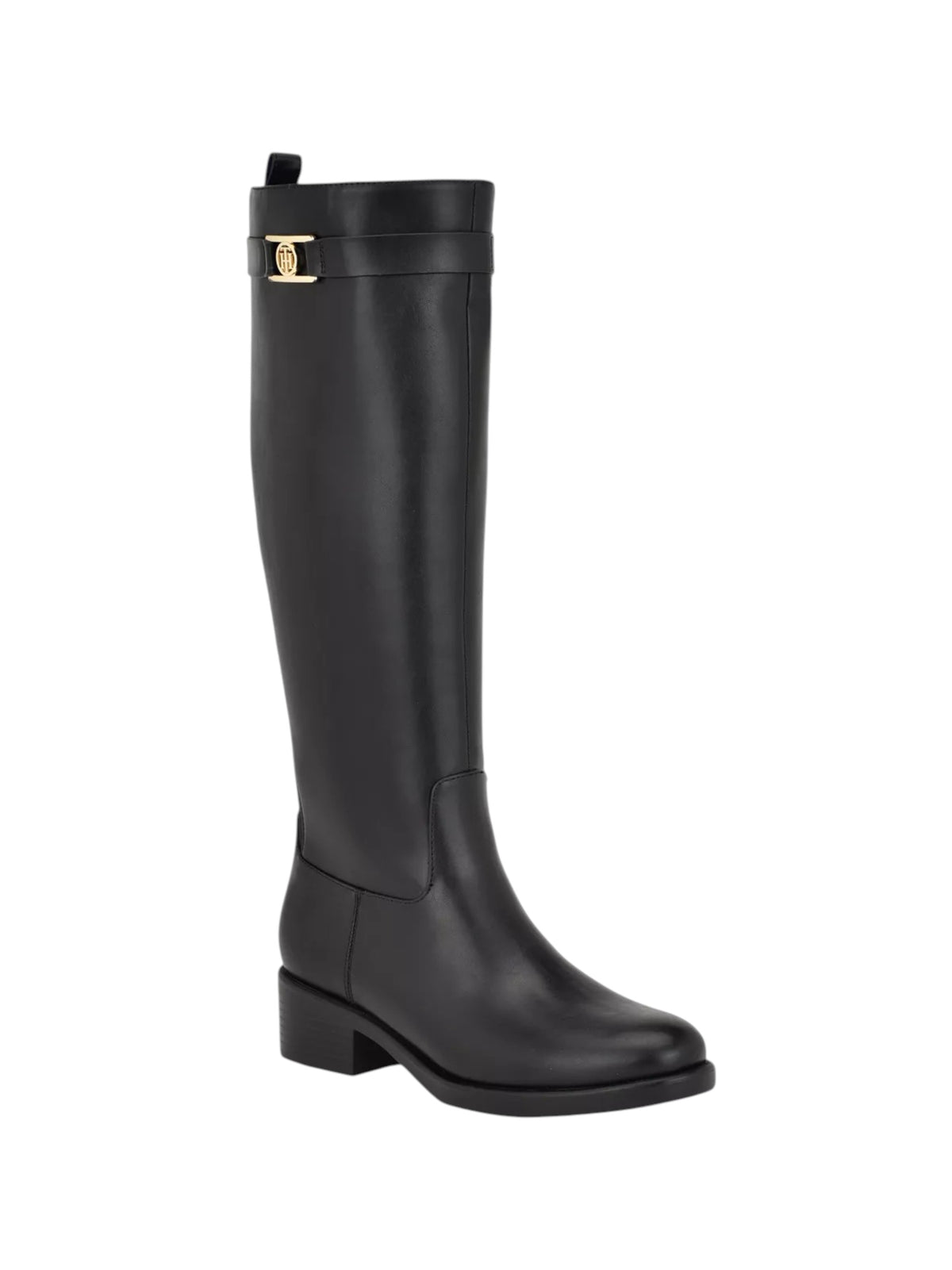 Image for Women's Logo Patched High Boots,Black
