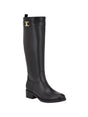 Image for Women's Logo Patched High Boots,Black