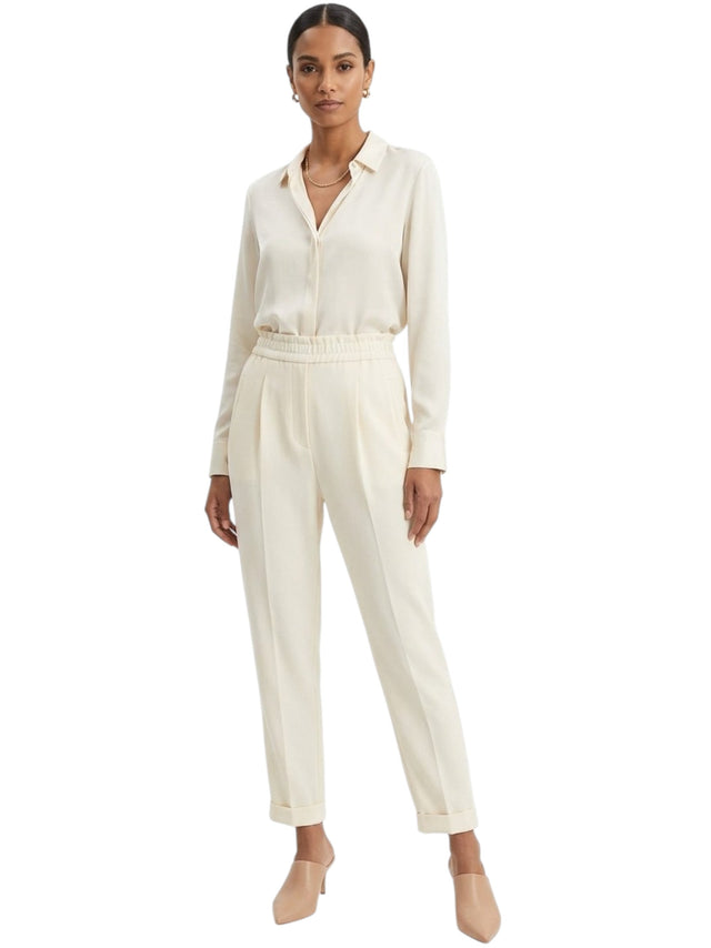 Image for Women's Plain Pants,Light Beige