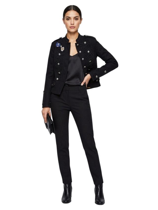 Image for Women's Textured Jackets,Black