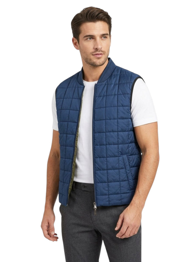 Image for Men's Plain Vest,Navy