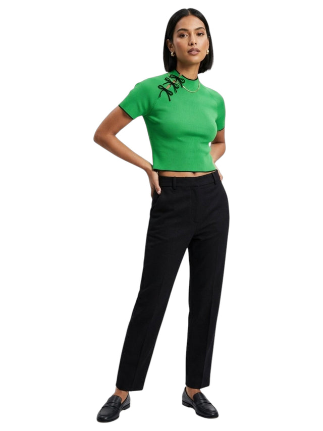Image for Women's Ribbed Top,Green