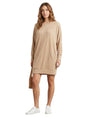 Image for Women's plain Dress,Beige