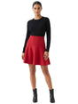 Image for Women's Ribbed Skirt,Red