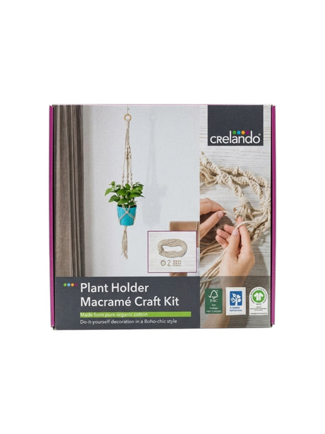 Image for Macrame Plant Holder Craft Kit