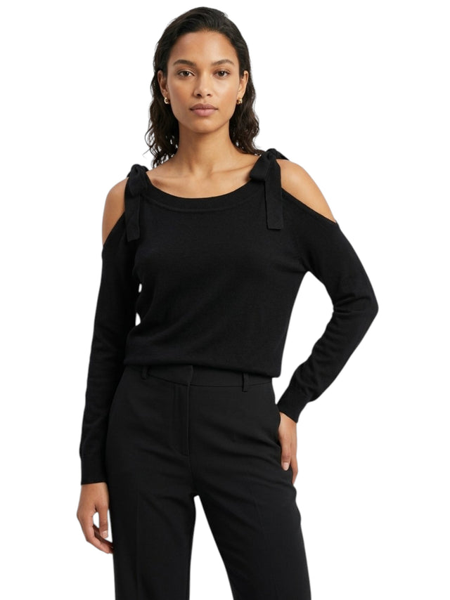 Image for Women's Plain Solid Top,Black
