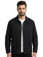 Image for Men's Plain Solid Dress Shirt,Black