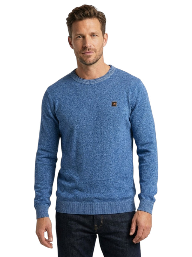 Image for Men's Textured Sweaters,Blue