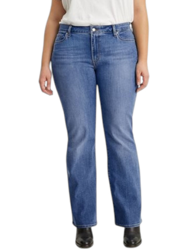 Image for Women's Washed Jeans,Blue