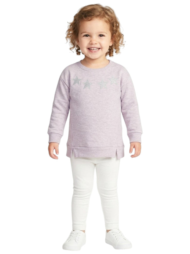 Image for Kids Girl's Printed Sweaters,Light Purple