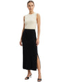 Image for Women's Plain Solid Skirt,Black