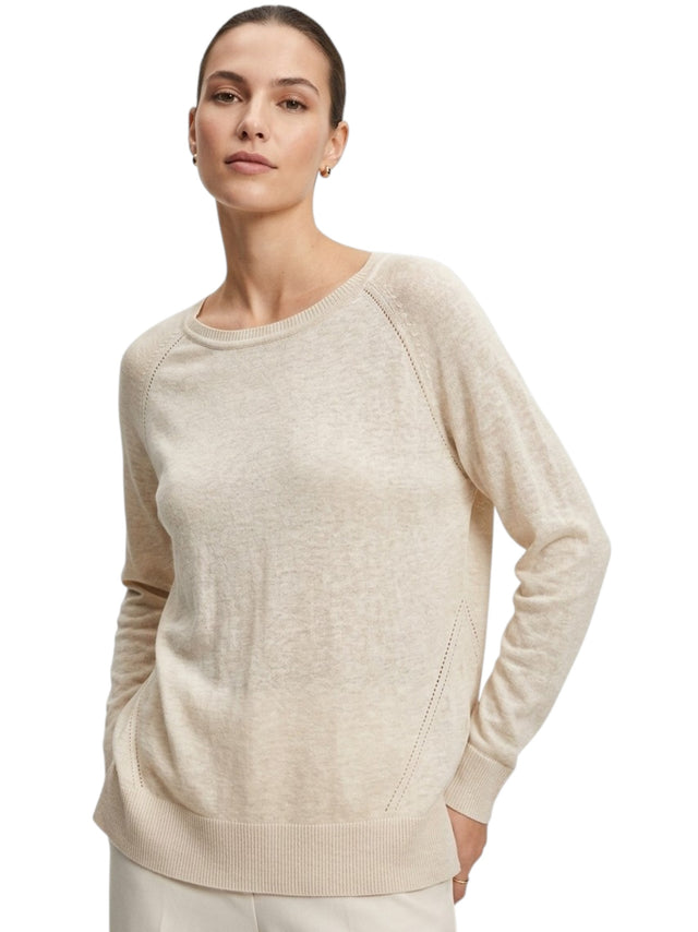 Image for Women's Plain Solid Top,Beige