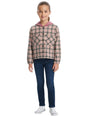 Image for Kids Girl's Plaid Jacket,Multi