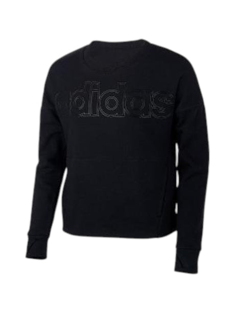 Image for Kids Girl's Brand Logo Printed Sweaters,Black