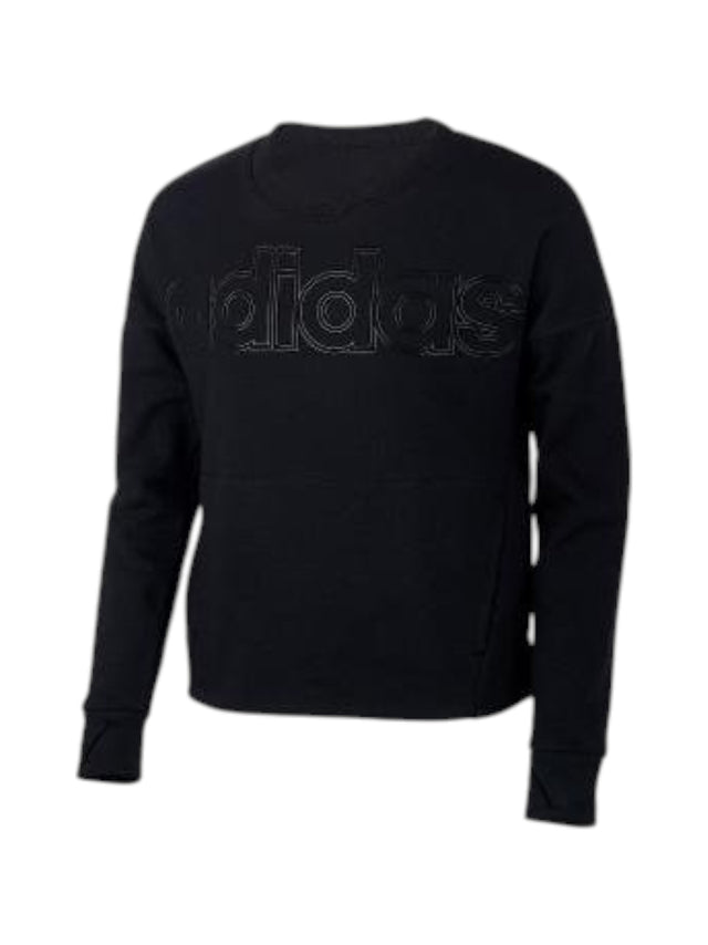Image for Kids Girl's Brand Logo Printed Sweaters,Black