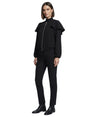 Image for Women's Plain Ruffle Jacket,Black