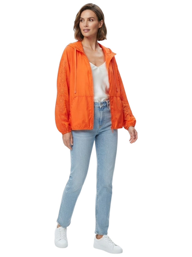 Image for Women's Textured Jacket,Orange