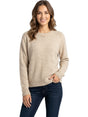 Image for Women's Plain Sweater,Beige