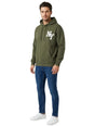 Image for Men's Plain Hoodie,Olive