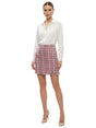 Image for Women's Textured Skirt,Pink